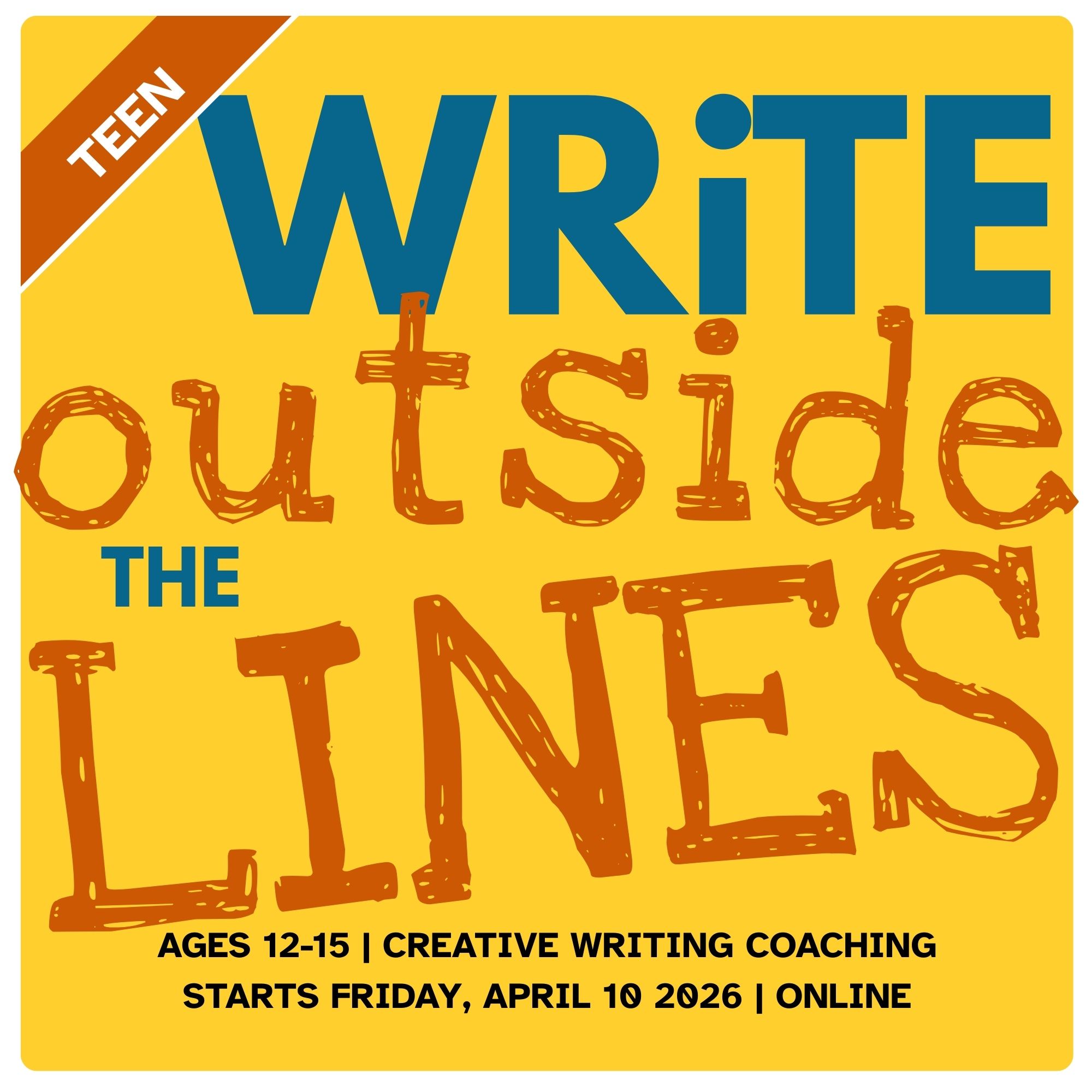 Write Outside the Lines (April-May 2026)